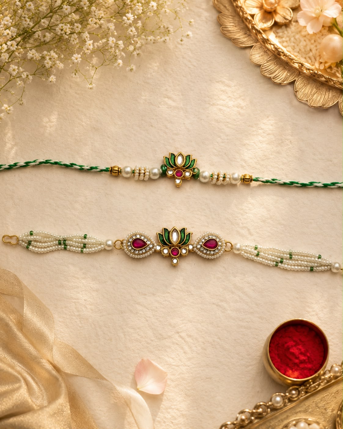 Designer Rakhi set