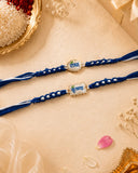 Radha Krishna Bhai Bhabhi Rakhi Set