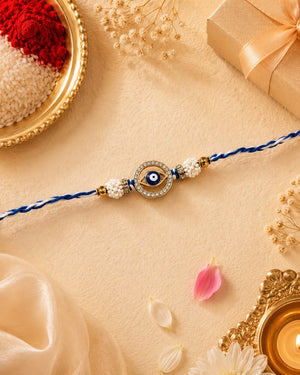 Evil Eye Pearl Rakhi